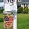 Patriotic 4th of July Garden Flag Heart Flag Vertical Burlap Double Sided Patriotic USA Flag for Yard Lawn Outdoor Decor Memorial Day Independence Day 12x18 Inch